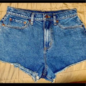PINK jean shorts size 6